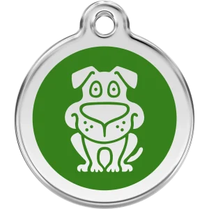 Red Dingo Dog Pet ID Dog Tags
