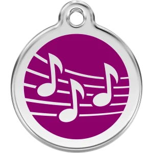 Red Dingo Music Pet ID Dog Tags