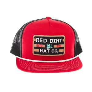 Red Dirt Hat Company Big Britches Red/Black Cap