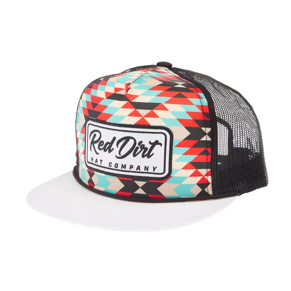 Red Dirt Hat Company Fandango White/Geo/Black Cap - Image 2