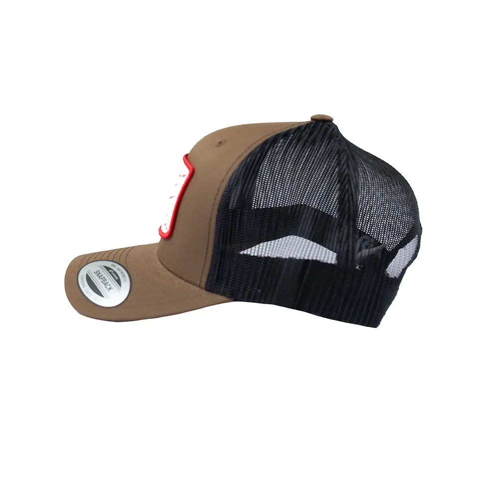 Red Dirt Hat Company Men's Fillin' Station Coyote Brown Cap - Image 2