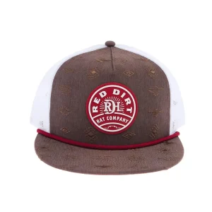 Red Dirt Hat Company The Ruins Brown/White Cap