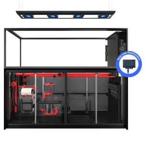Red Sea REEFER MAX Peninsula S-950 G3+ Aquarium Kit - Black