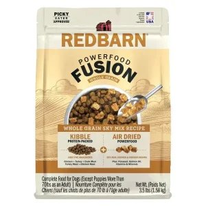 Redbarn Pet Products Powerfood Fusion Whole Grain Sky Mix Chicken Recipe Dry Dog Food