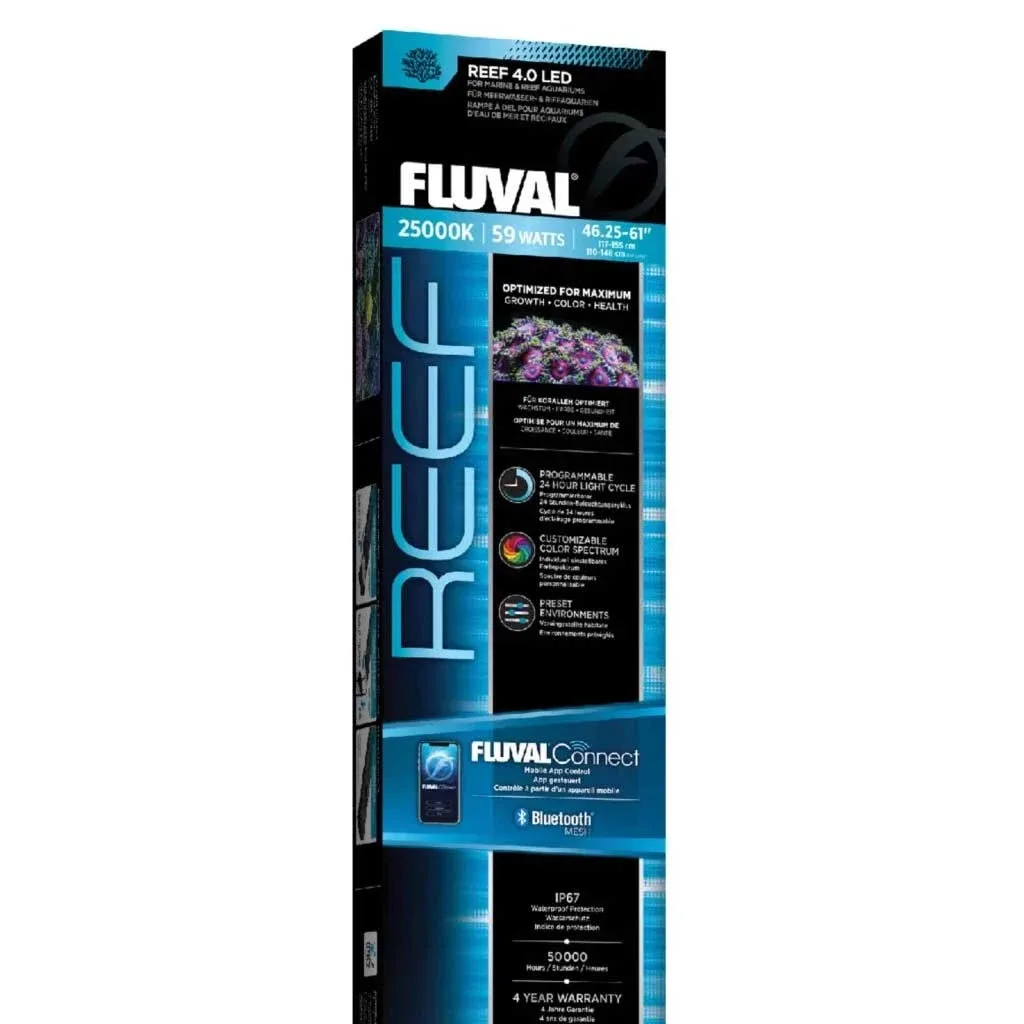 Reef 4.0 (46.25" - 61″) LED Fixture (59W) - Fluval