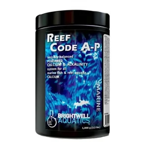 Reef Code A-P - Balanced Calcium & Alkalinity System Powder - Part A (Calc.) 1KG - Brightwell
