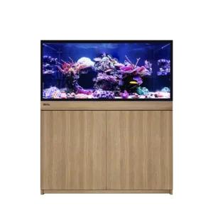 REEF-FRAME 350 - 93 Gallon Oak Euro-Braced Aquarium - Red Sea