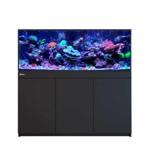 REEF-FRAME 500 - 136 Gallon Black Euro-Braced Aquarium - Red Sea