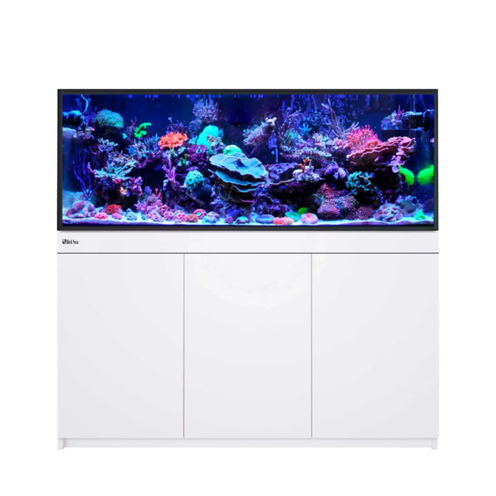 REEF-FRAME 500 - 136 Gallon White Euro-Braced Aquarium - Red Sea