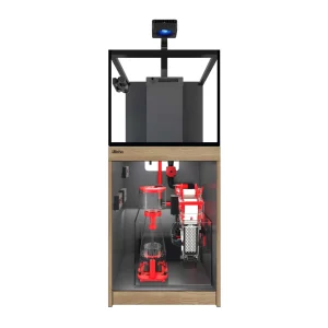 REEF-FRAME MAX 170 - 46 Gallon Oak Euro-Braced Aquarium - Red Sea