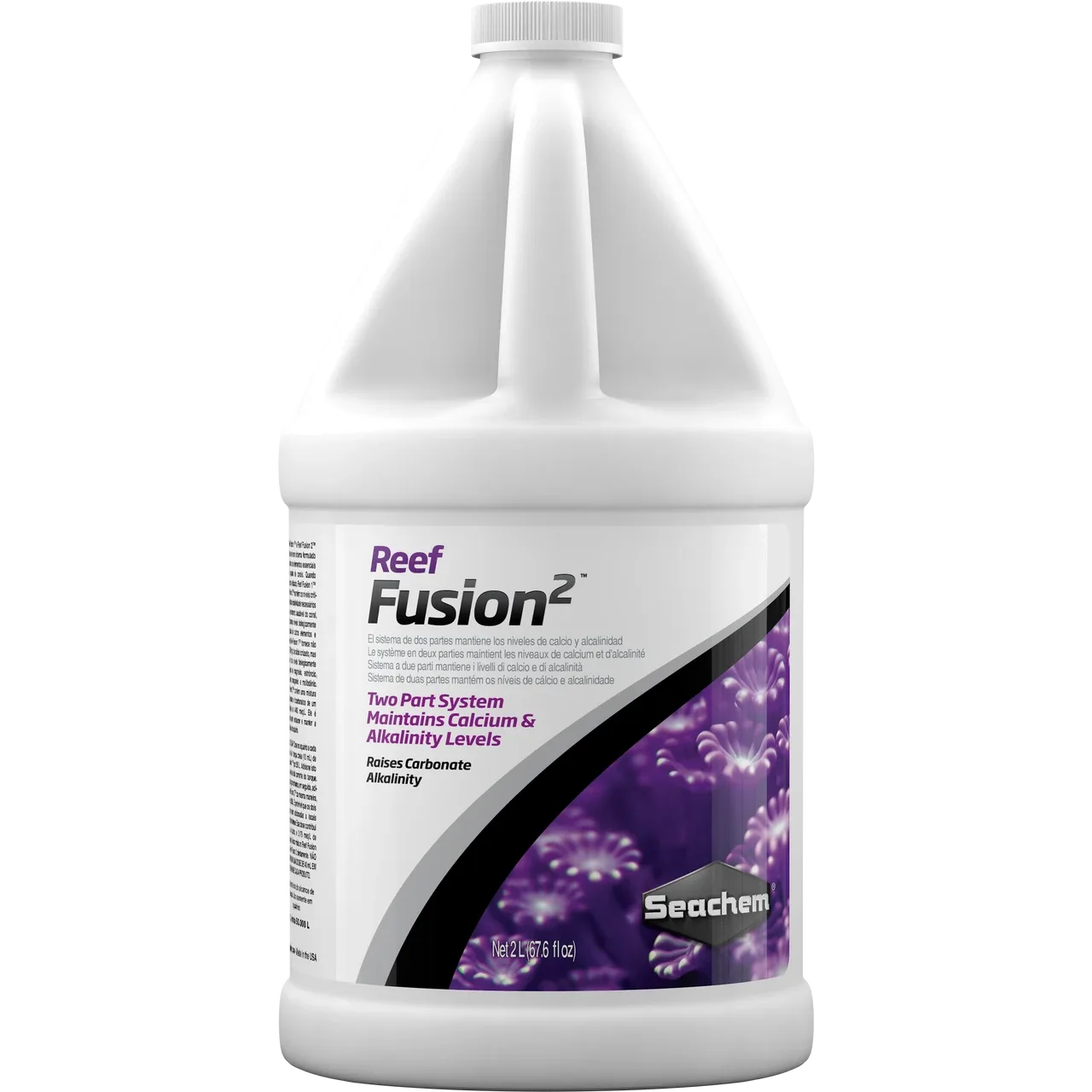 Reef Fusion "2" Two Part Calcium/Buffer System (4 L) - Seachem