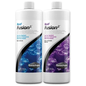 Reef Fusion Two Part System 1 & 2 Calcium and Carbonate Supplement (1 L) - SeaChem