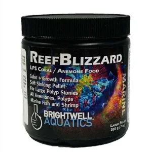 ReefBlizzard - Fish/LPS Coral/ Anemone Soft Pellet Food (200g) - Brightwell