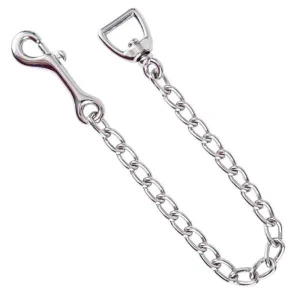 Reinsman 20in Nickle Plated Lead Chain