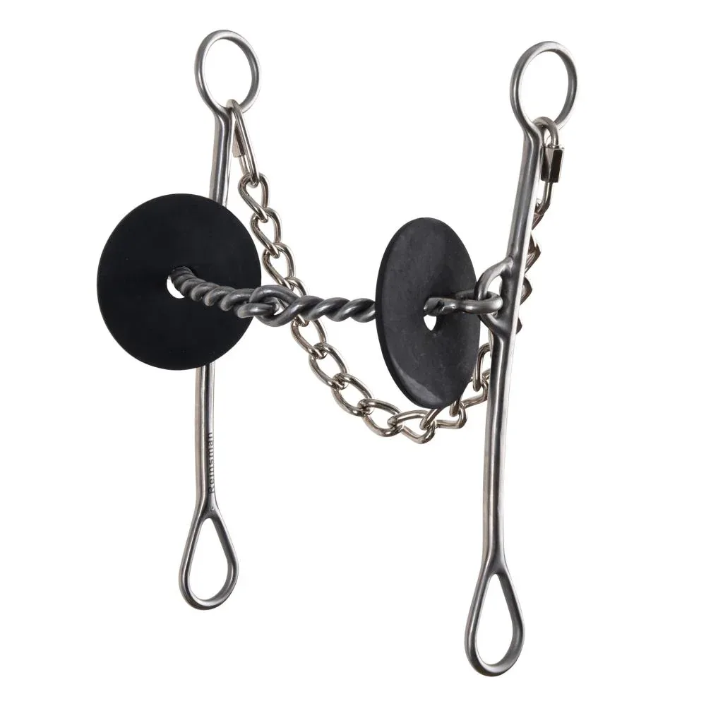 Reinsman Josey Mitchell Reverse Twisted Wire Lifter Gag Bit
