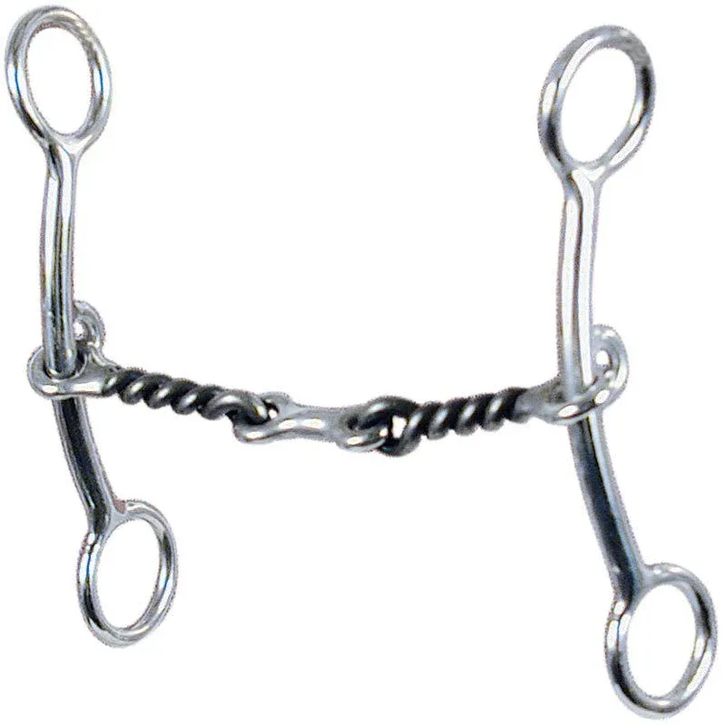 Reinsman Sharon Camarillo Lite Lifter Twisted Wire Dog Bone Gag Bit