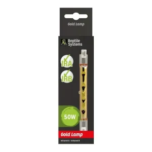 Reptile Systems 50W Gold Infrared Reptile Heat Replacement Bulb
