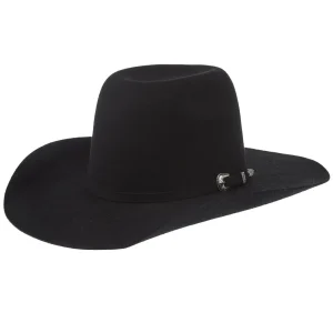 Resistol 2X Pay Window Black 4in Brim