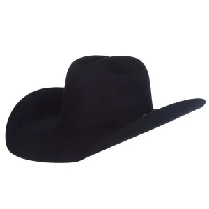 Resistol 30X Black Rough N Ready 4 1/2in. Brim Felt Cowboy Hat
