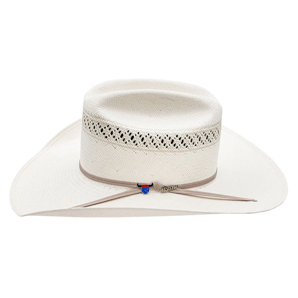 Resistol USTRC 20X Wildfire 4 1/4in Brim Precreased Straw Hat - Image 2