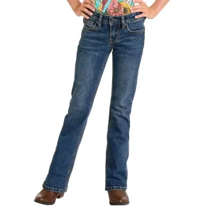 Rock & Roll Denim Girl's Boot Stich Boot Cut Jean