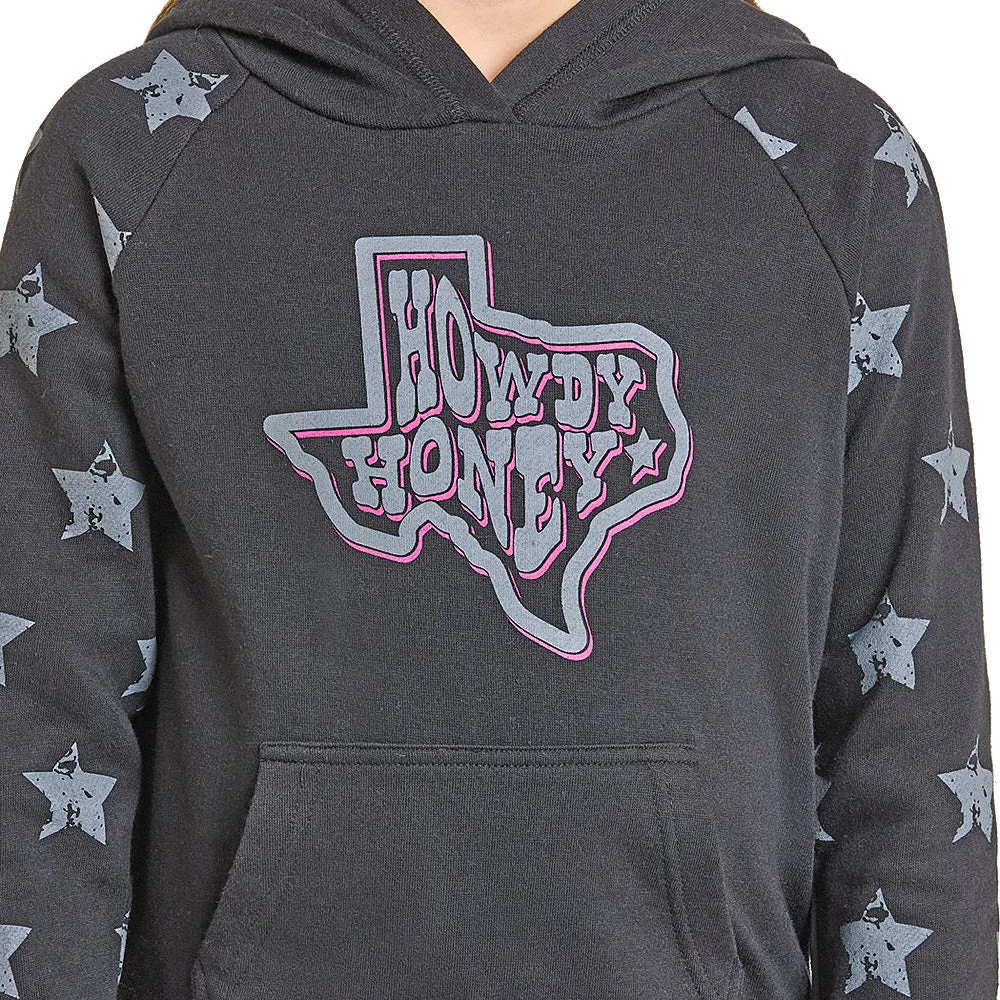 Rock & Roll Denim Girl's Howdy Honey Hoodie - Image 2