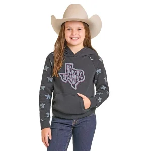 Rock & Roll Denim Girl's Howdy Honey Hoodie