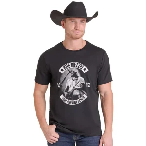 Rock & Roll Denim Koe Wetzel Black Tee Shirt