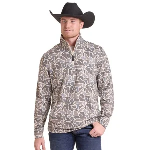 Rock & Roll Denim Men's Camo Jersey Pullover