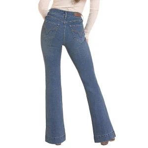 Rock & Roll Denim Women's Sculpted Medium Wash Trouser