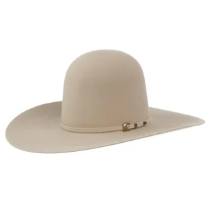 Rodeo King 60X Silverbelly 4 1/2 Inch Brim Open Crown Felt
