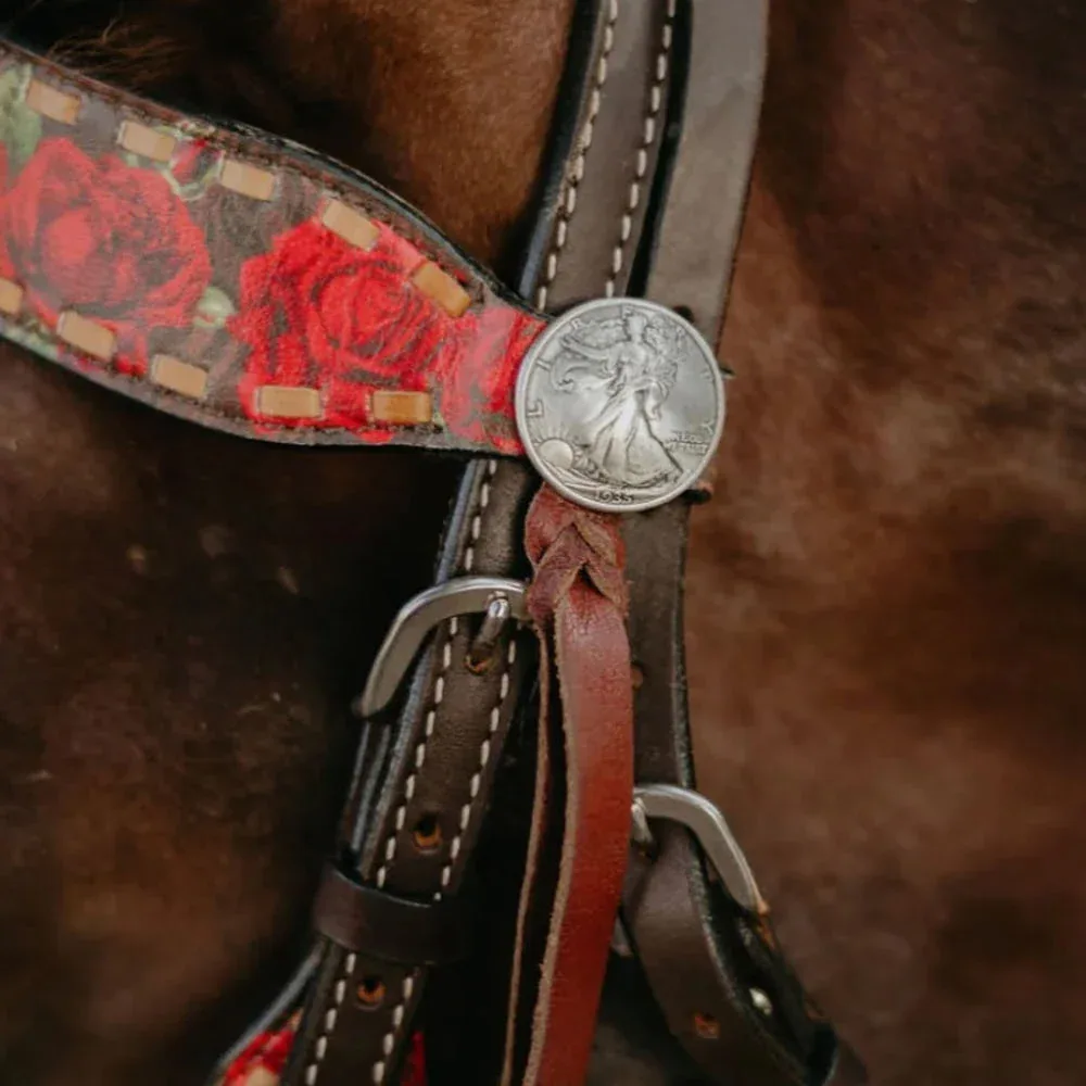 Rodeo Quincy Rosita Browband Headstall - Image 2