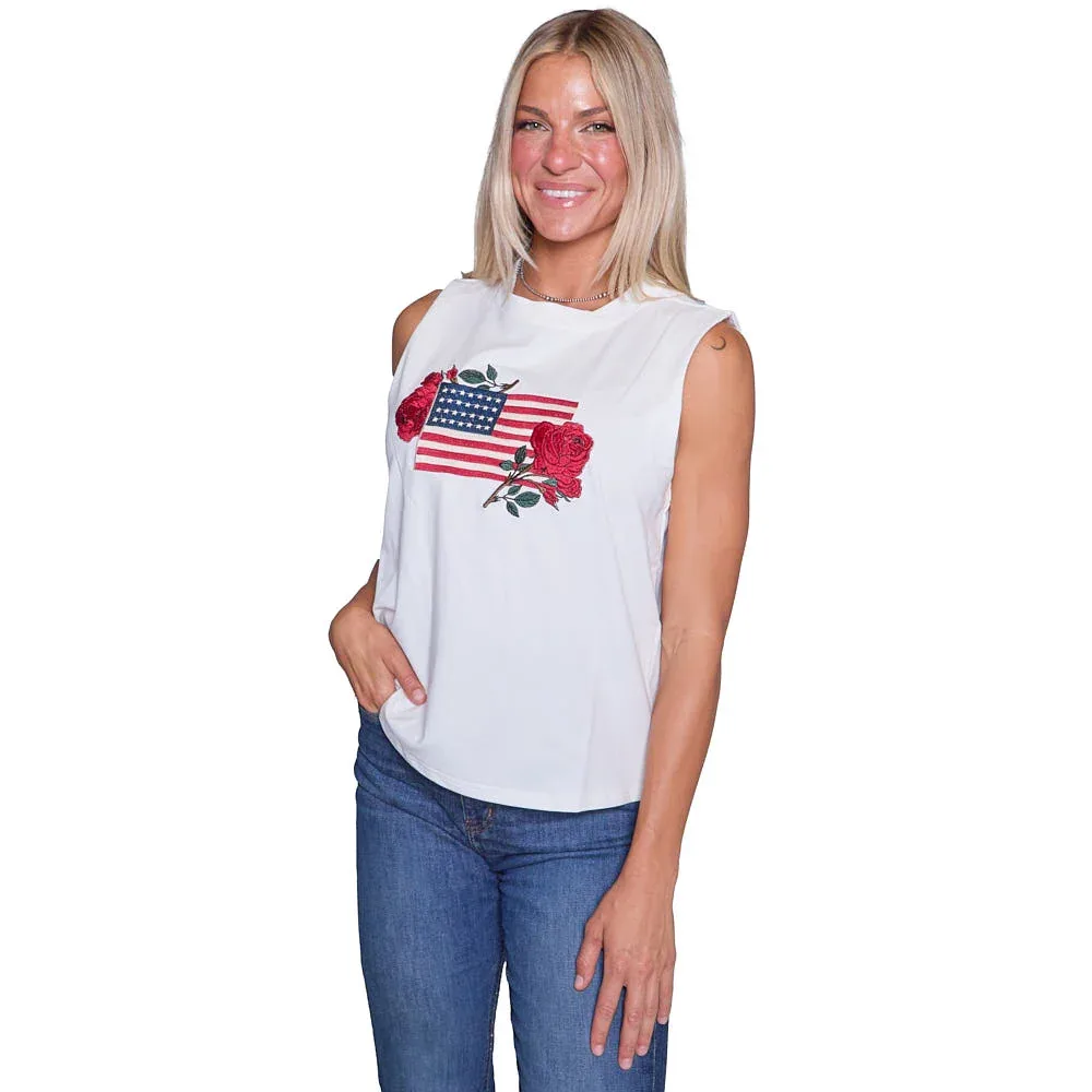 Rodeo Quincy Women's American Rodeo Muscle Tank - Image 2