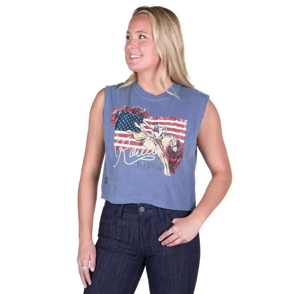 Rodeo Quincy Women's American Tradition Tank
