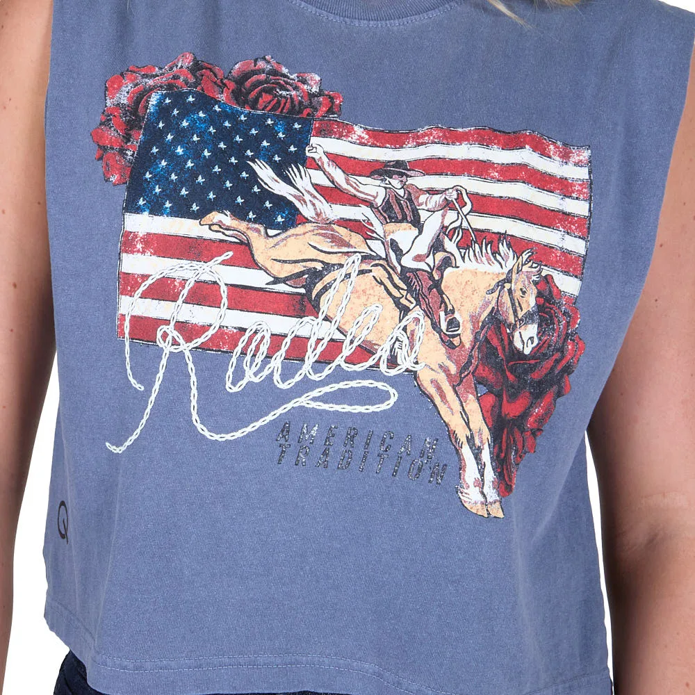 Rodeo Quincy Women's American Tradition Tank - Image 2