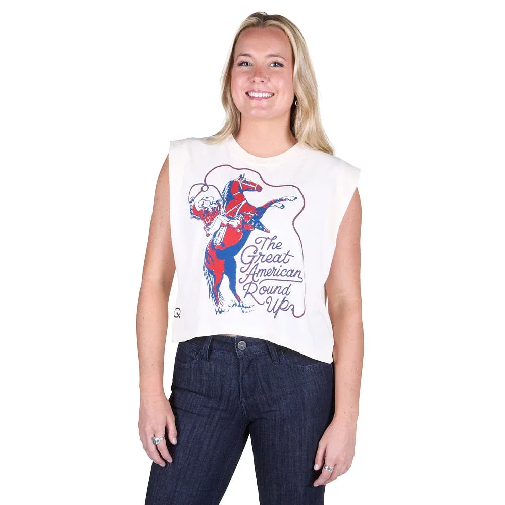Rodeo Quincy Women's Great American Round-Up Tank - Image 2