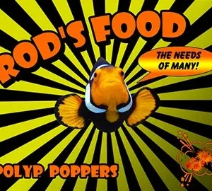 Rod's Food Frozen Polyp Poppers (2 oz) - Premium Nano Reef & Coral Food