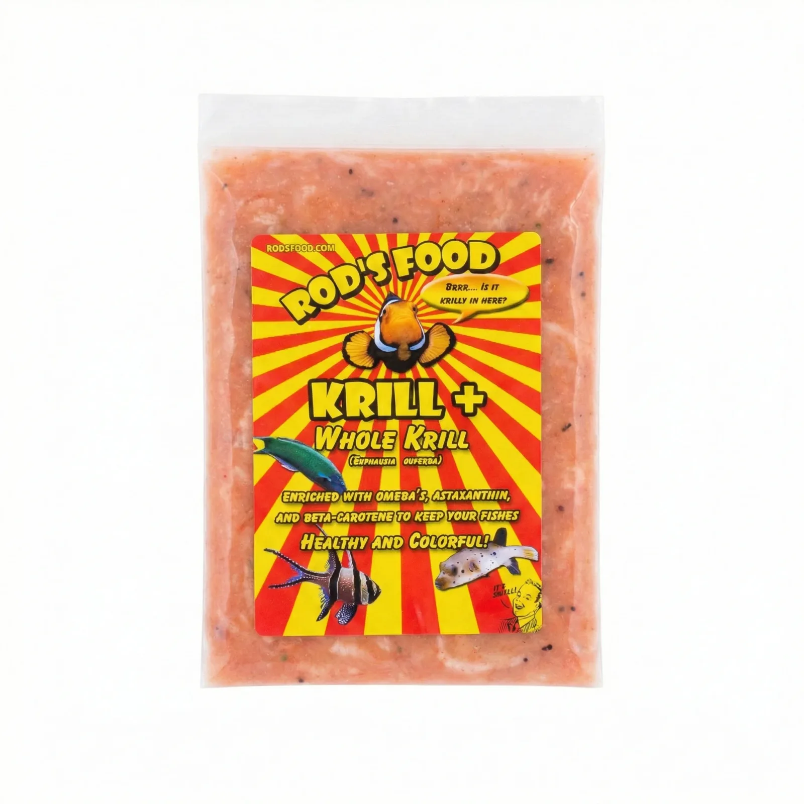 Rod's Food Krill + Frozen Food (6 oz)