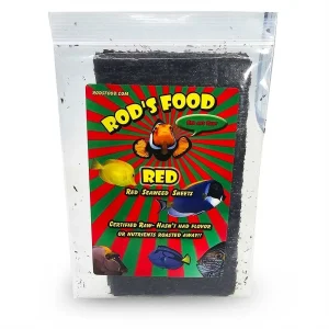Rod's Food Red Seaweed Sheets (30g) - Certified Raw Nutrient-Rich Grazing Food