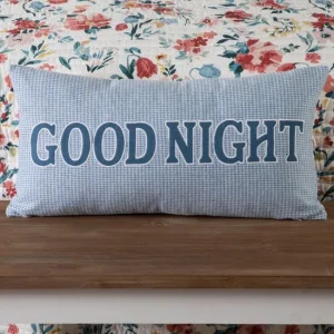Rod's True Western Good Night Gingham Lumbar Pillow