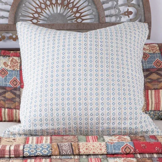 Rod's True Western Southwest Vintage Patch Euro Sham