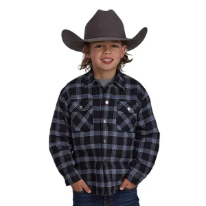 ROPER Boys Assorted Flannel Lined Shirt Jacket