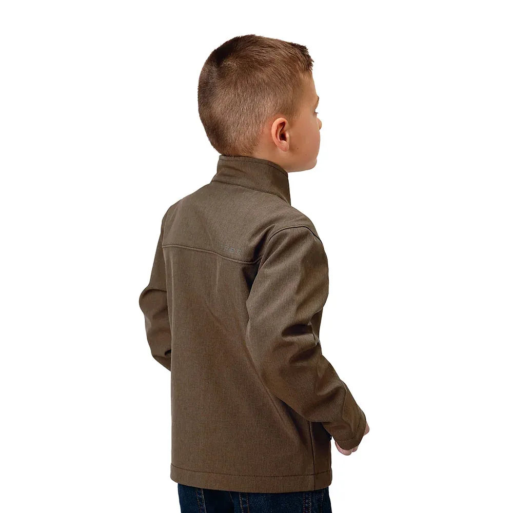 ROPER Boy's Soft Shell Tech Fleece Jacket - Image 2