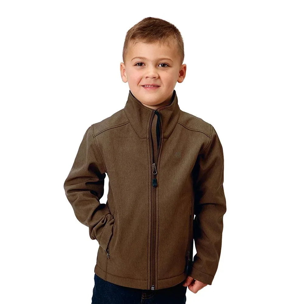 ROPER Boy's Soft Shell Tech Fleece Jacket