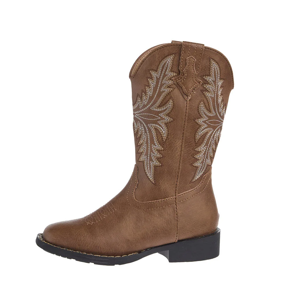 Roper Footwear Little Kid's Luke Tan Square Toe Boot - Image 2