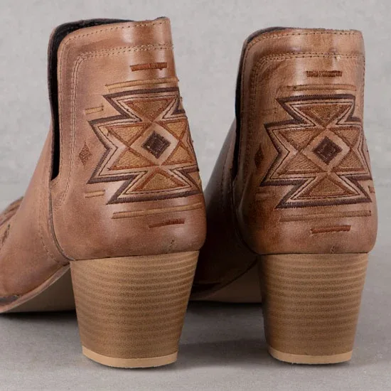 Roper Footwear Rowdy Aztec Burnished Leather Boots - Image 2