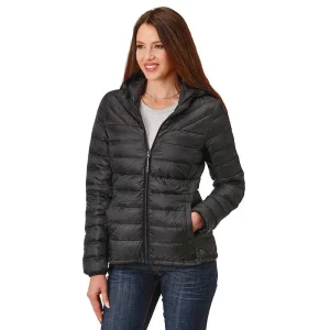 ROPER Ladies Black Crushable Jacket