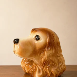ROYAL COPLEY COCKER SPANIEL WALL VASE