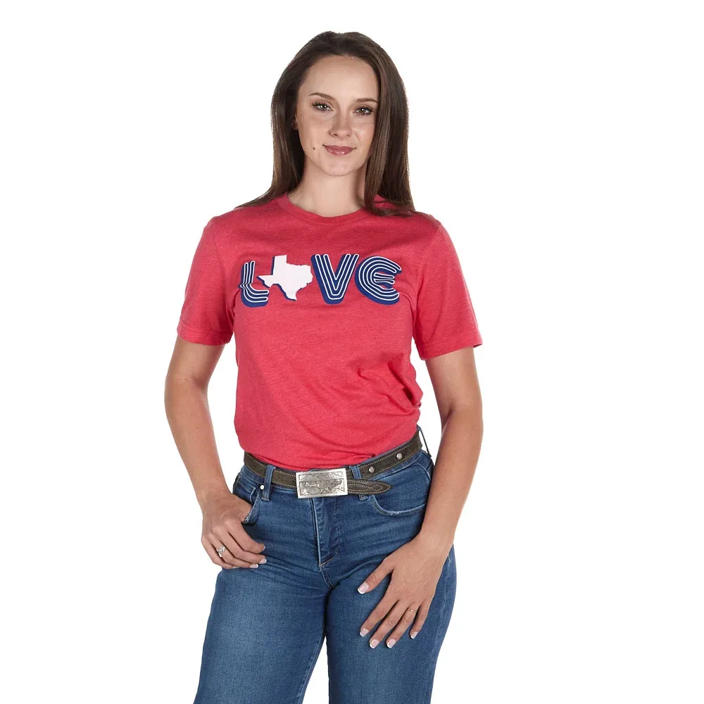 Ruby's Rubbish Love Texas Red Tee Shirt - Image 2