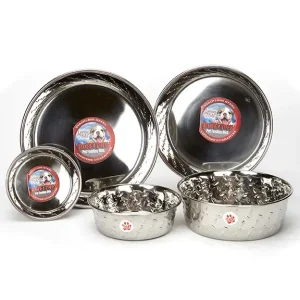 Ruff 'N Tuff Diamond Plate Bowls
